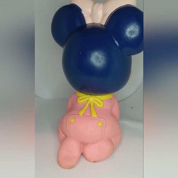 1984 baby mini mouse squeaky toy - Picture 2 of 3